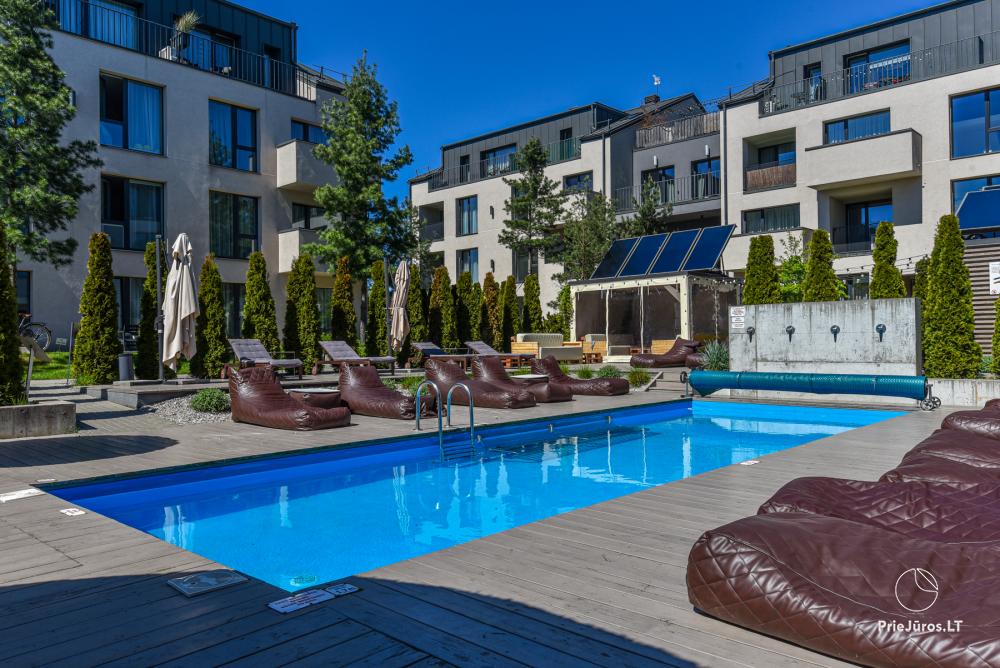 Maluno Vila 777 - Neue Wohnungen mit Pool im Zentrum von Palanga