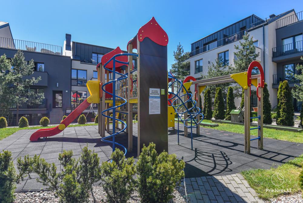 Maluno Vila 777 - Neue Wohnungen mit Pool im Zentrum von Palanga