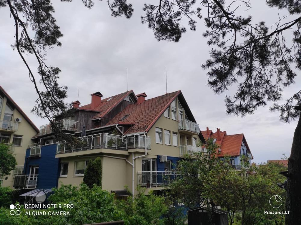 Moderne Apartments im Zentrum von Nida
