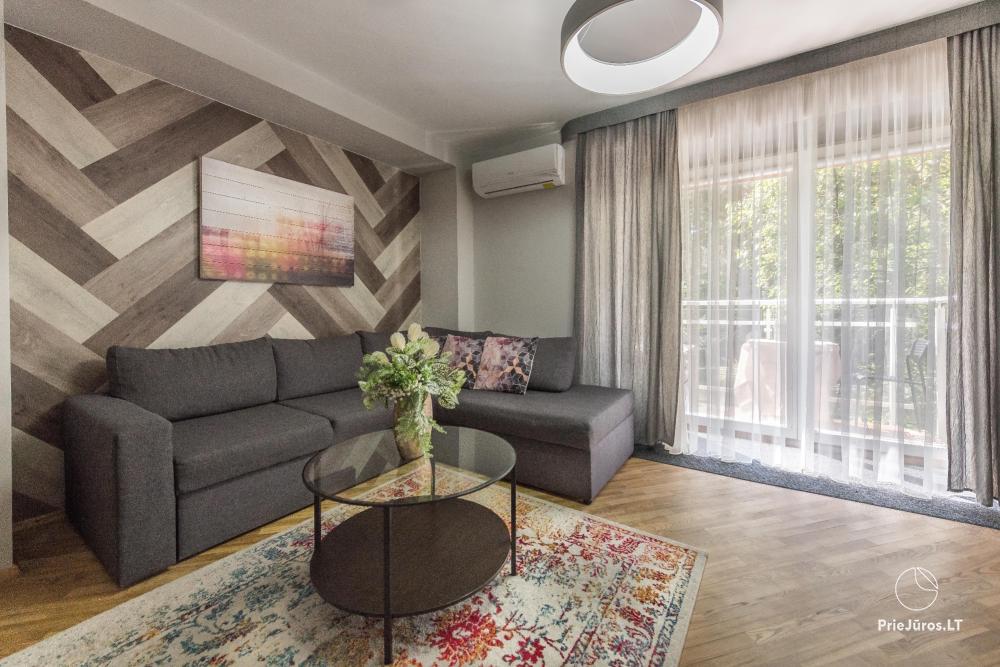 Moderne Apartments im Zentrum von Nida