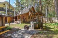 Hütten im Kiefernwald von Palanga, am Meer und Apartments in „Malūno vilos“
