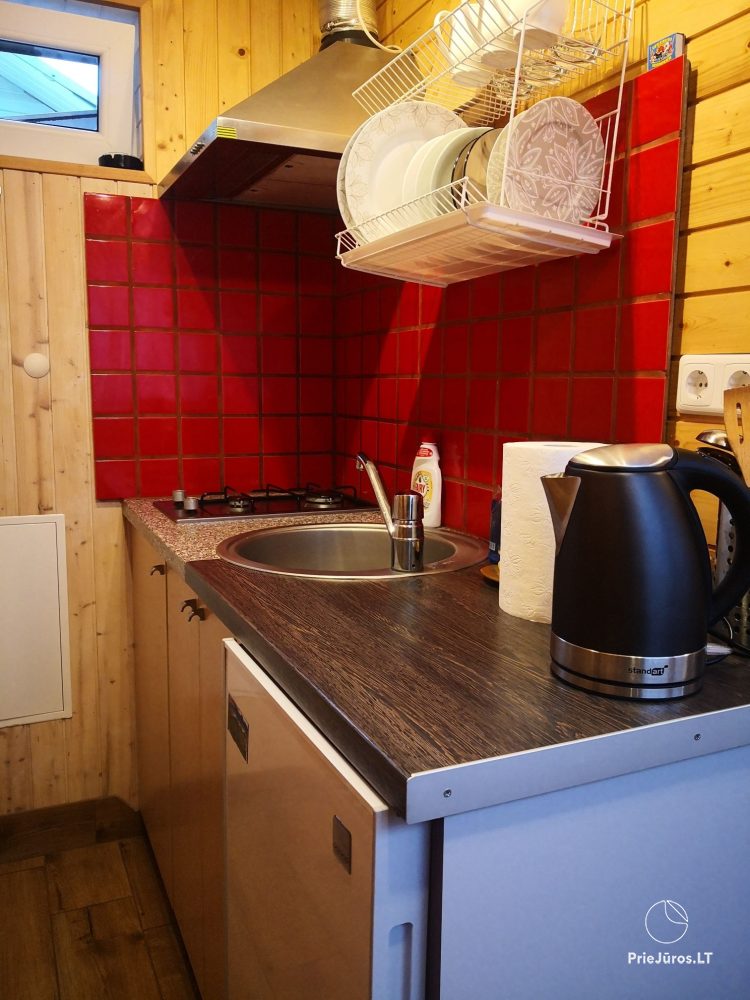 Gemütliches Zweipersonenhaus zur Miete in Kunigiškiai, am Meer