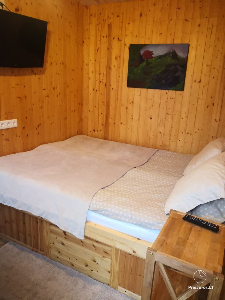 Gemütliches Zweipersonenhaus zur Miete in Kunigiškiai, am Meer