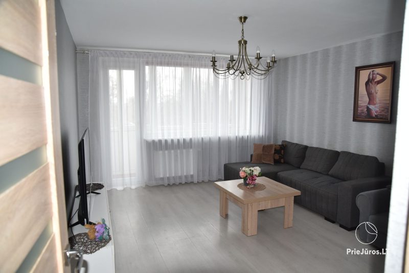 Vierzimmerwohnung in Palanga nahe der Ostsee zu vermieten