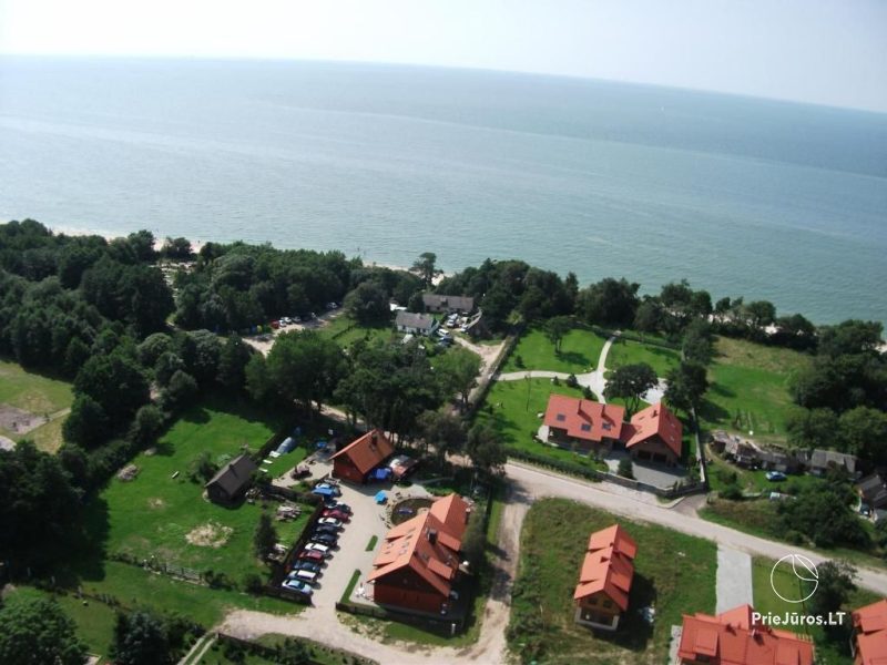 Zimmer, Ferienwohnungen in Karkle 69 Meter zum Meer Karklės dodyba