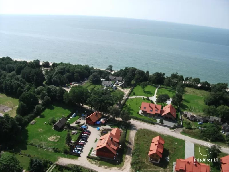 Zimmer, Ferienwohnungen in Karkle 69 Meter zum Meer Karklės dodyba