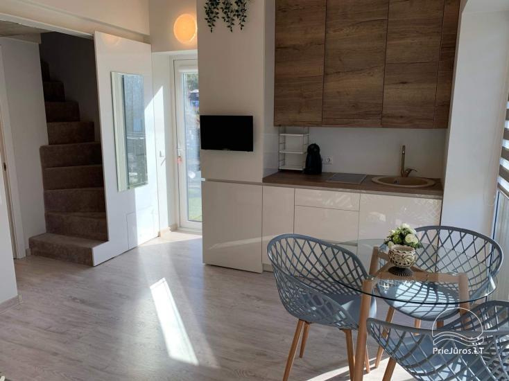 Ferienhaus - Wohnung mit Terrasse zur Miete in Palanga, in Kunigiskiai - 1