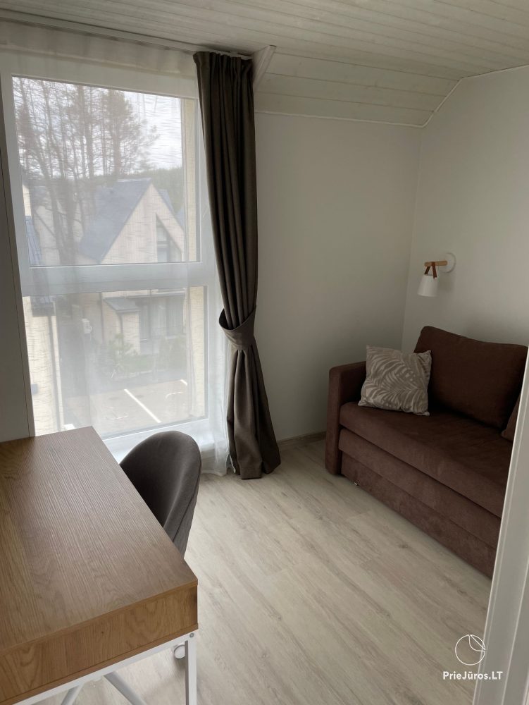 Kontininku apartment mit Pool in der Nähe des Waldes in Kunigiskiai