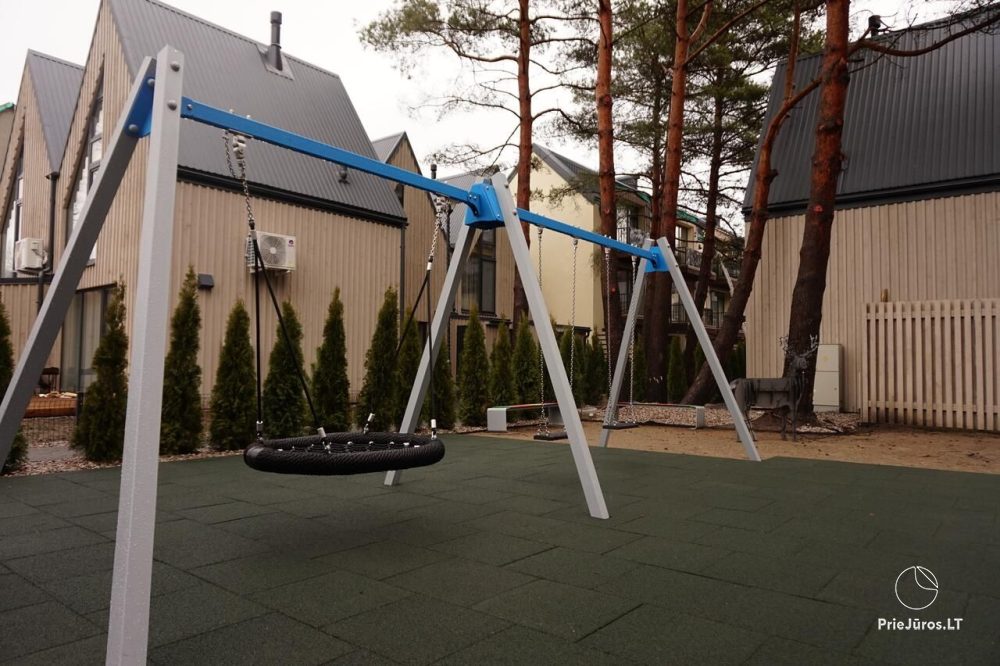 Kontininku apartment mit Pool in der Nähe des Waldes in Kunigiskiai