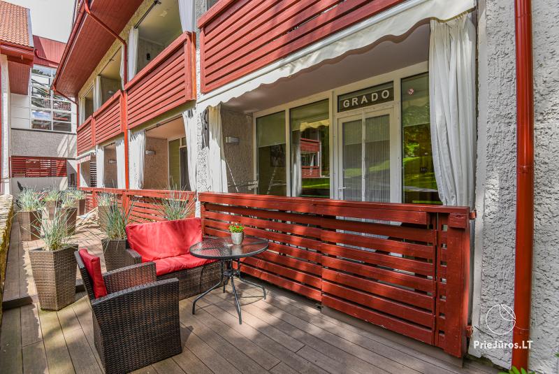 Studio-Apartment zu vermieten im Zentrum von Juodkrante, in der Nähe der Kurischen Lagune