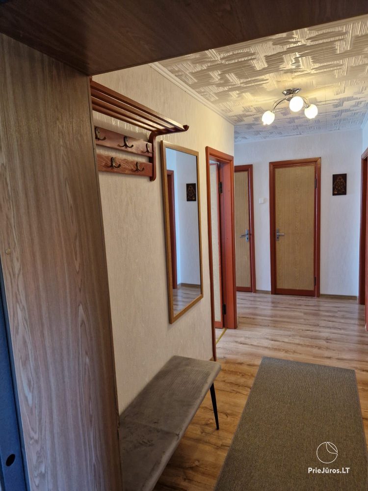 Drei-Zimmer-Wohnung zu vermieten im Zentrum von Nida, Curonian Spit
