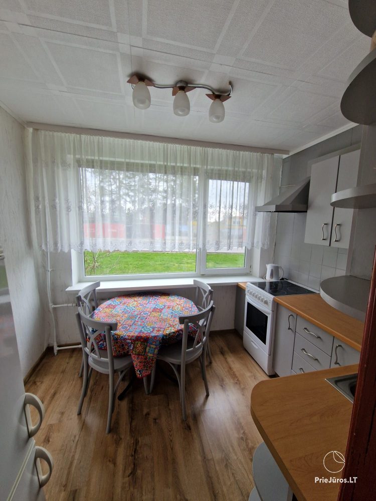 Drei-Zimmer-Wohnung zu vermieten im Zentrum von Nida, Curonian Spit