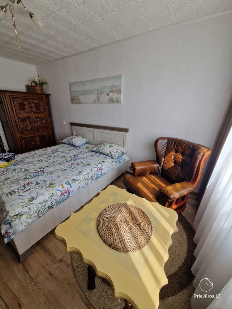 Drei-Zimmer-Wohnung zu vermieten im Zentrum von Nida, Curonian Spit