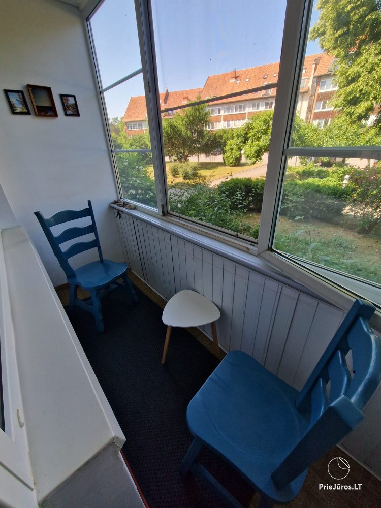 Drei-Zimmer-Wohnung zu vermieten im Zentrum von Nida, Curonian Spit