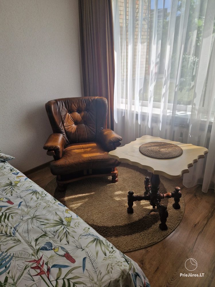 Drei-Zimmer-Wohnung zu vermieten im Zentrum von Nida, Curonian Spit