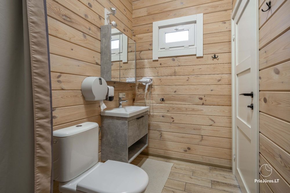 Ferienhütte für zwei in Palanga im Resort Baure