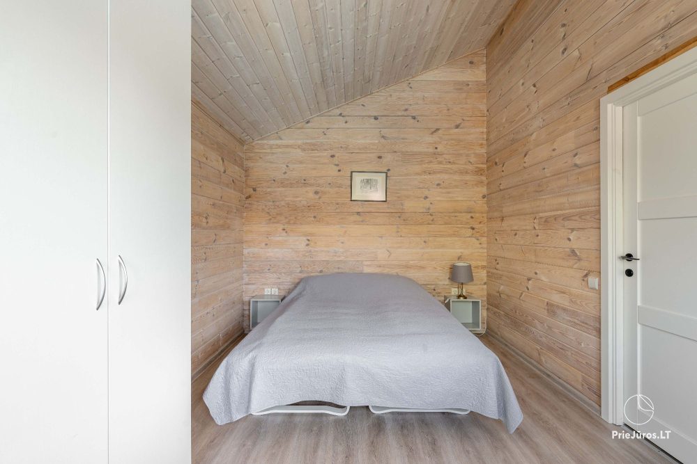 Ferienhütte für zwei in Palanga im Resort Baure