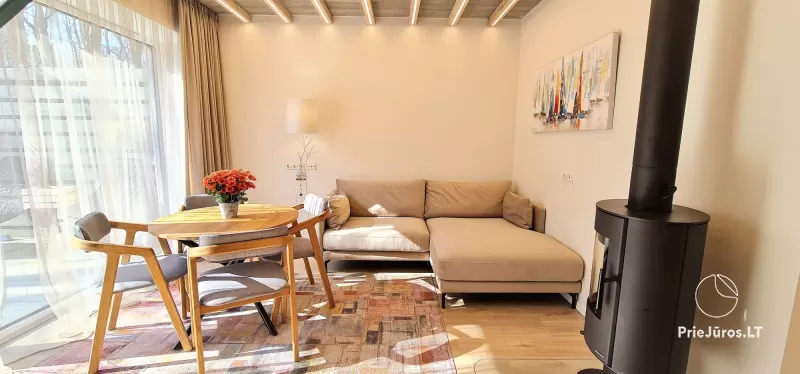 Ferienhaus mit beheiztem Pool zur Miete in Palanga (4 Zimmer)