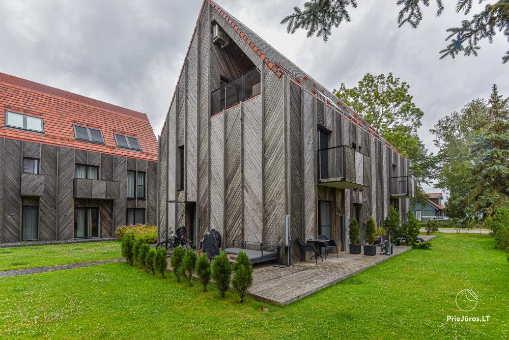 Neue Wohnung in der Nähe der Kurischen Lagune im 1. Stock mit großer Terrasse - 1