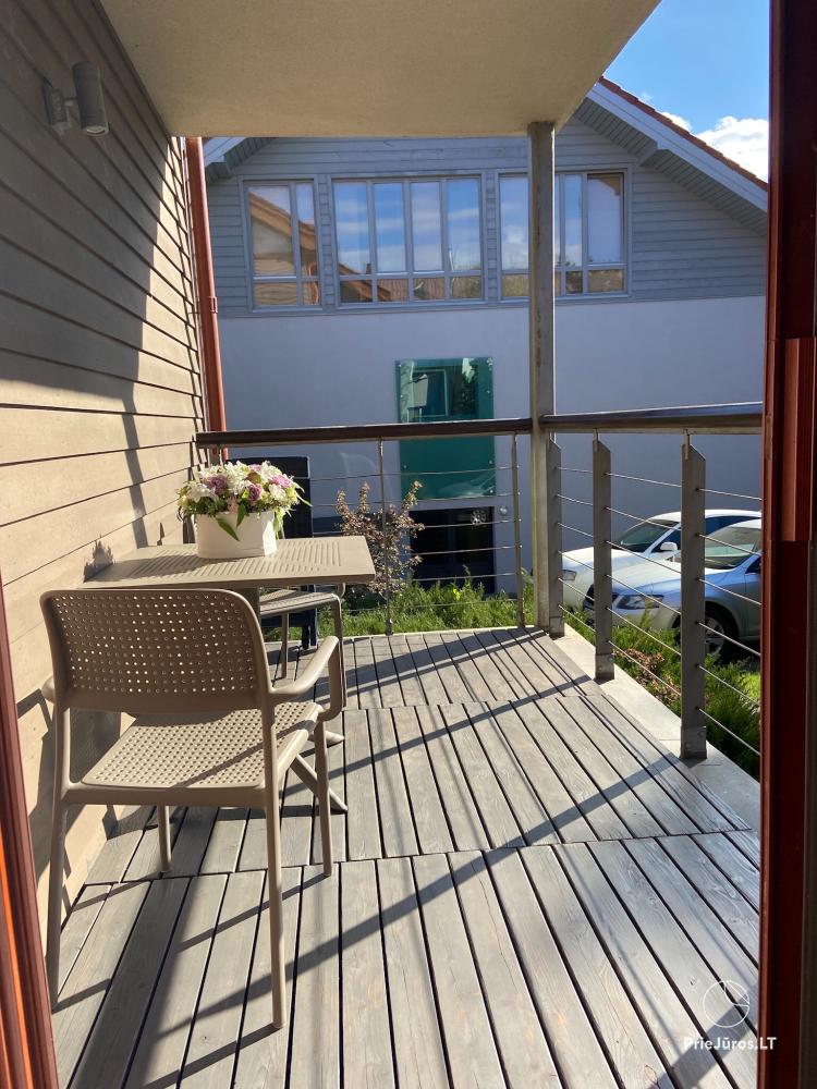 Studio-Apartment zu vermieten in Nida, in der Kurischen Nehrung: im 1. Stock, mit Terrasse - 1