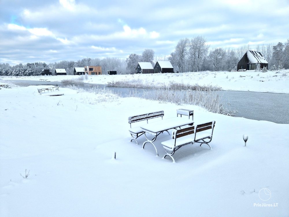 Haus zu vermieten in Svencele in der Nähe der Kurischen Lagune