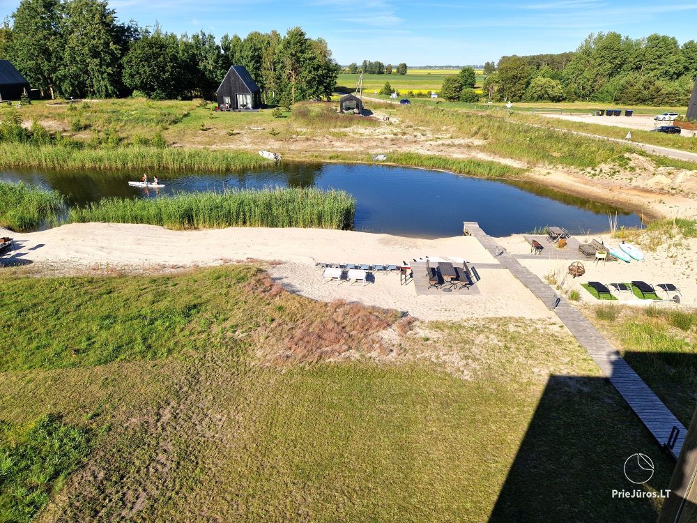 Haus zu vermieten in Svencele in der Nähe der Kurischen Lagune
