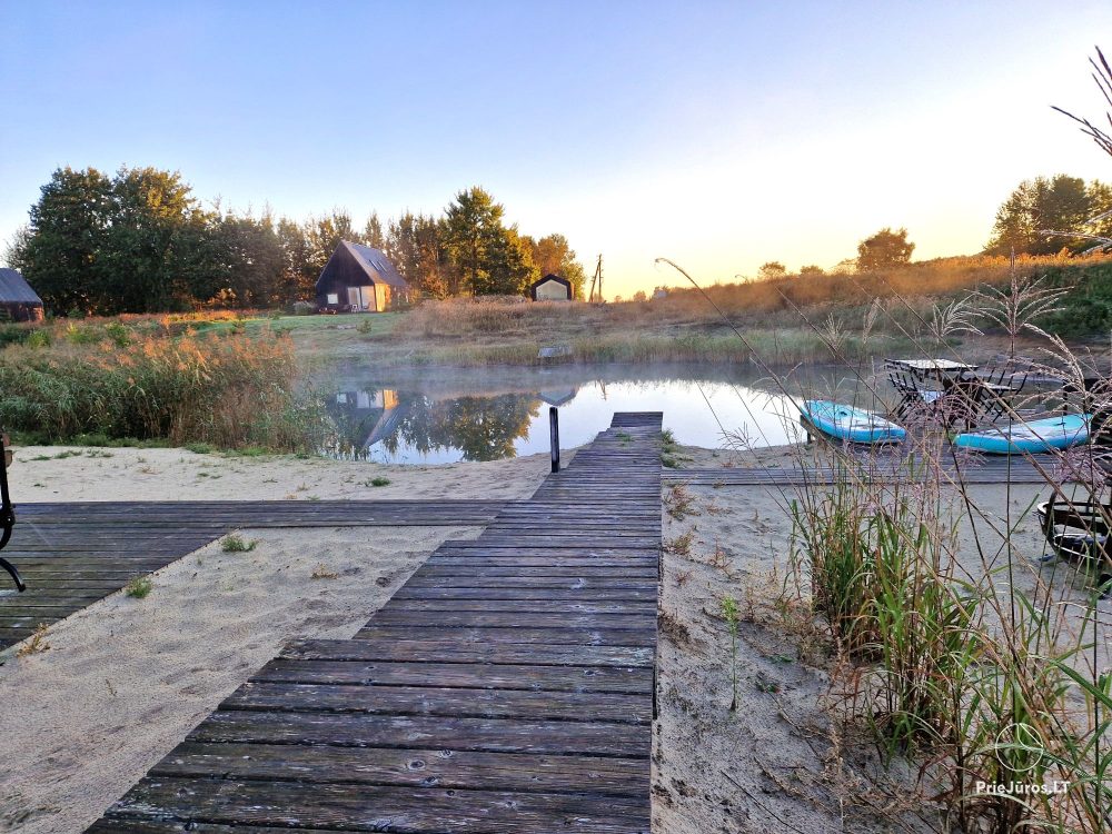 Haus zu vermieten in Svencele in der Nähe der Kurischen Lagune