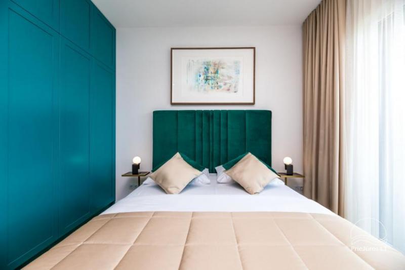 Eine Zimmerwohnung GreenRoom zur Miete in Palanga, in Kunigiskiai