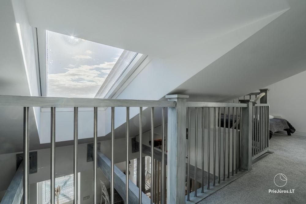 Apartments in Nida Come’In Nida mit Blick auf die Kurische Lagune