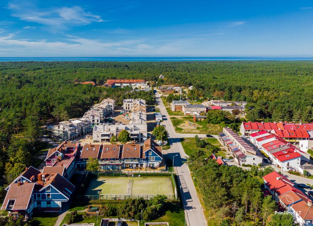 Apartments in Nida Come’In Nida mit Blick auf die Kurische Lagune