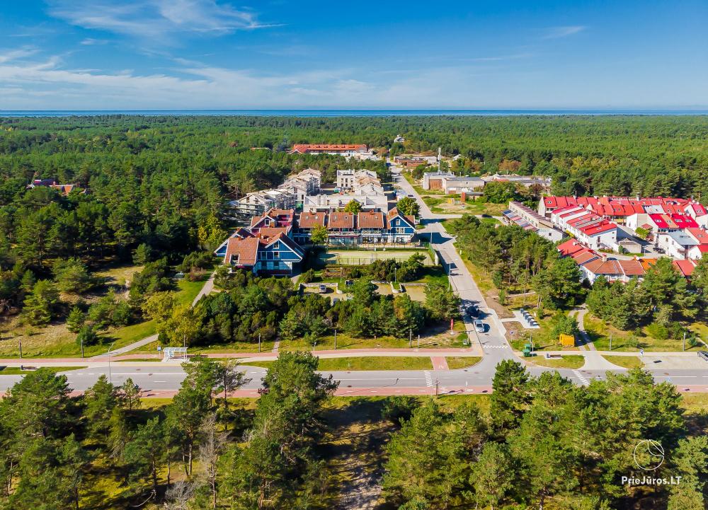 Apartments in Nida Come’In Nida mit Blick auf die Kurische Lagune