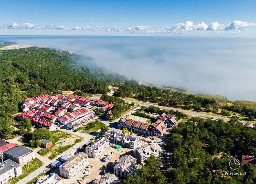 Apartments in Nida Come’In Nida mit Blick auf die Kurische Lagune