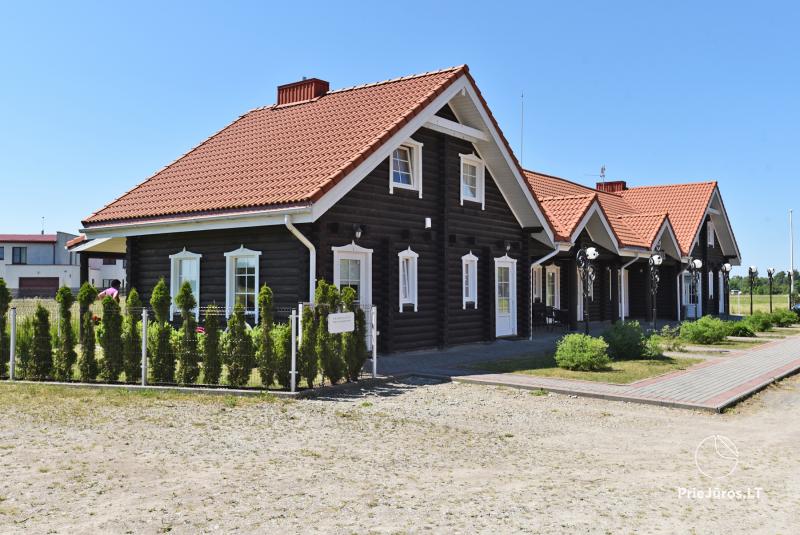 Ferienwohnung in Šventoji mit separatem Eingang und Terrasse Šventosios liuksas