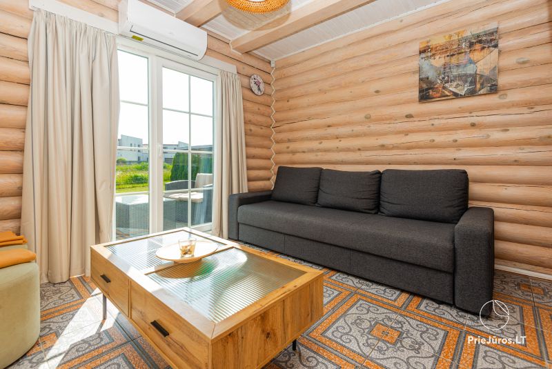 Ferienwohnung in Šventoji mit separatem Eingang und Terrasse Šventosios liuksas
