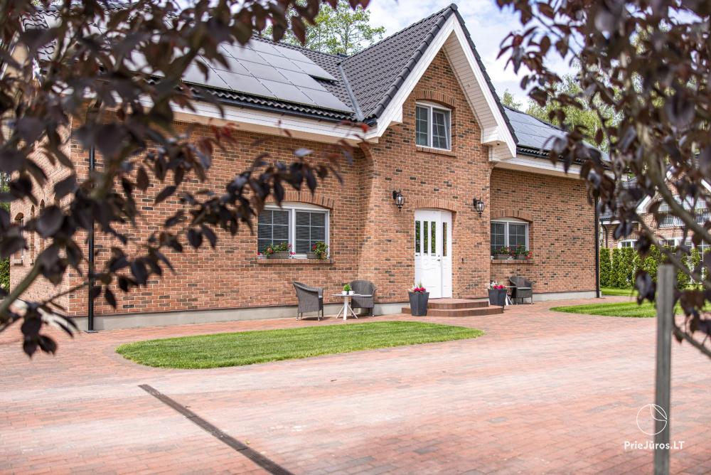 Villa Aido - geräumige Apartments zur Miete in Palanga, in Kunigiskiai. Zum Meer nur 200 Meter!
