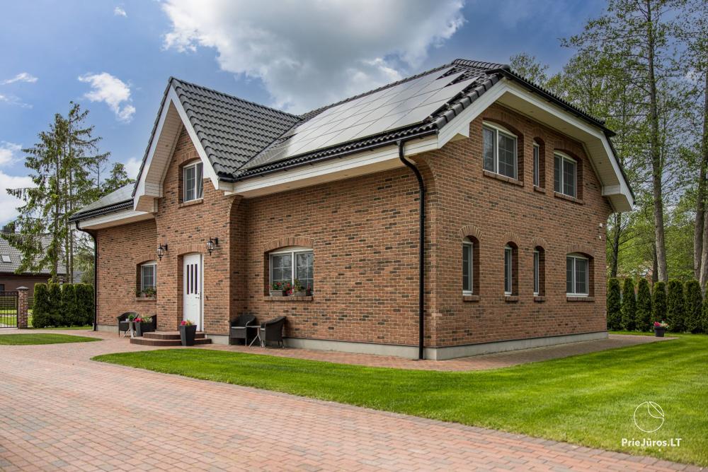 Villa Aido - geräumige Apartments zur Miete in Palanga, in Kunigiskiai. Zum Meer nur 200 Meter!