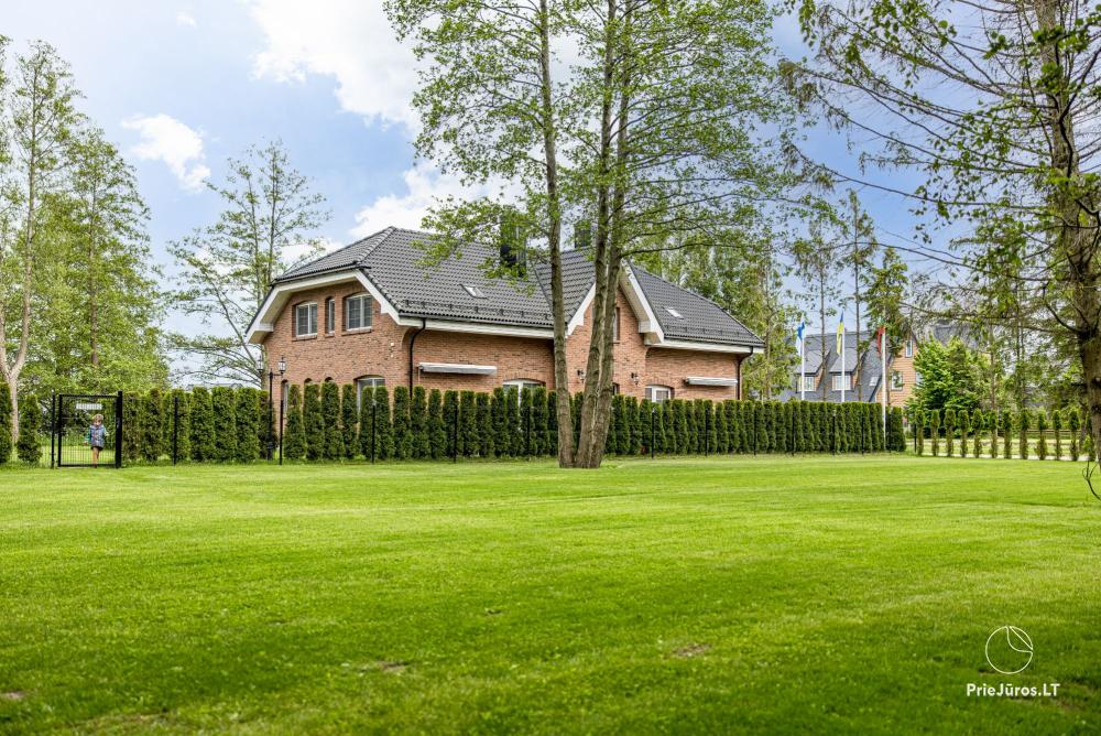 Villa Aido - geräumige Apartments zur Miete in Palanga, in Kunigiskiai. Zum Meer nur 200 Meter!