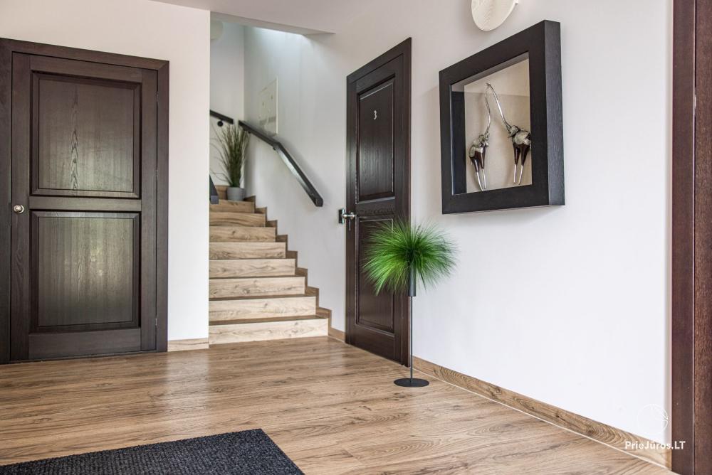Villa Aido - geräumige Apartments zur Miete in Palanga, in Kunigiskiai. Zum Meer nur 200 Meter!