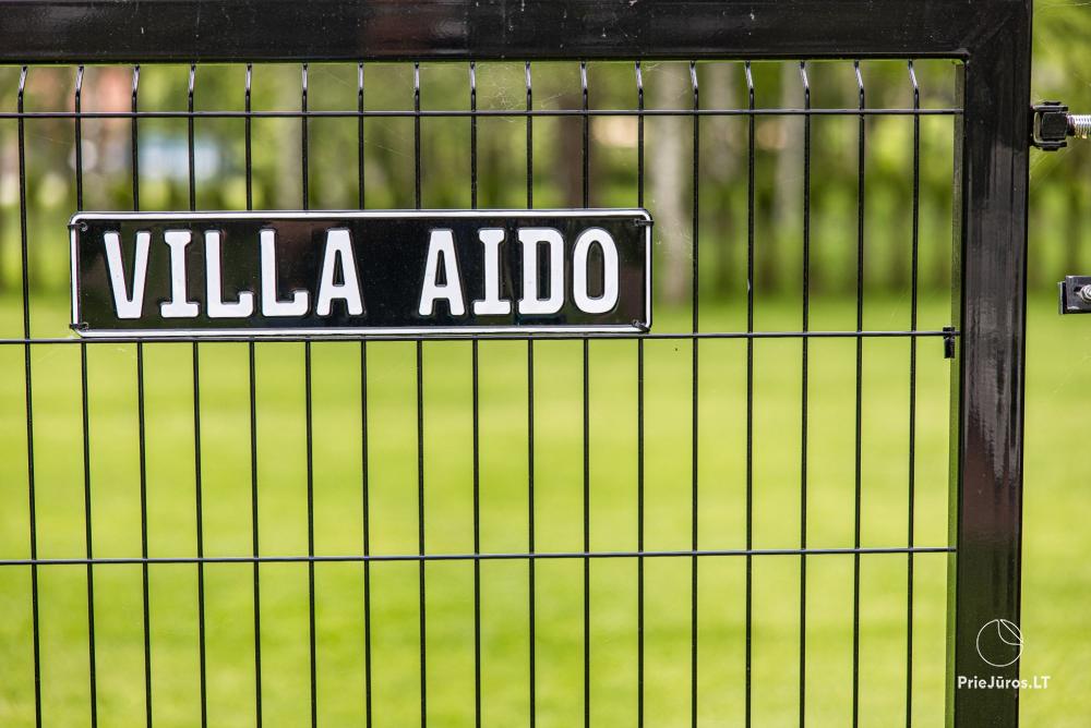 Villa Aido - geräumige Apartments zur Miete in Palanga, in Kunigiskiai. Zum Meer nur 200 Meter!
