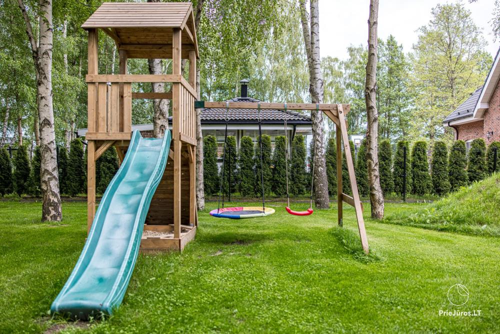 Villa Aido - geräumige Apartments zur Miete in Palanga, in Kunigiskiai. Zum Meer nur 200 Meter!