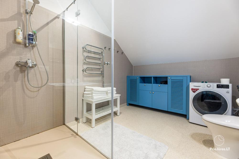Villa Aido - geräumige Apartments zur Miete in Palanga, in Kunigiskiai. Zum Meer nur 200 Meter!
