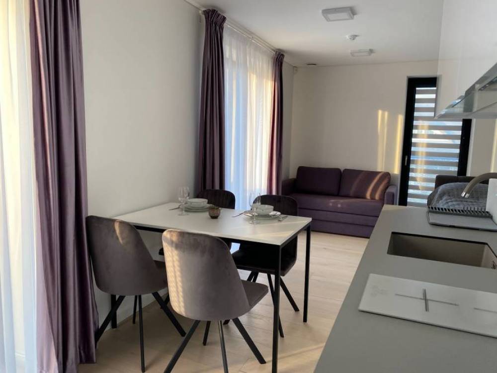 Ieva Apartments in einem neu erbauten Viertel in Pervalka für 2-4 Personen. - 1