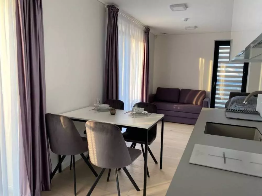 Ieva Apartments in einem neu erbauten Viertel in Pervalka für 2-4 Personen. - 1