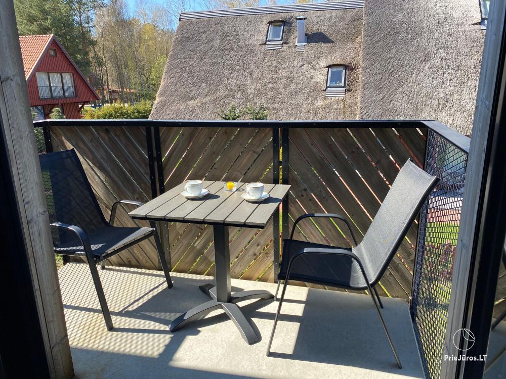 Ieva Apartments in einem neu erbauten Viertel in Pervalka für 2-4 Personen.