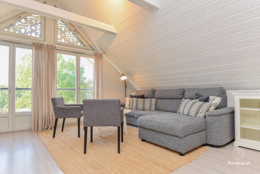 Preila Wohnung drei-Zimmer-Wohnung am Ufer der Kurischen Lagune.