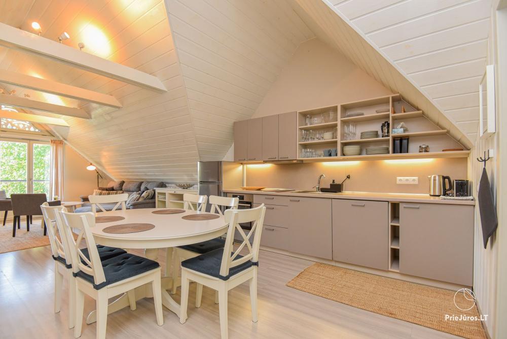 Preila Wohnung drei-Zimmer-Wohnung am Ufer der Kurischen Lagune.