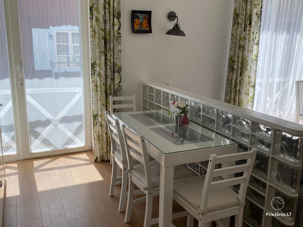 Zwei Zimmer neue Wohnung im Zentrum von Nida