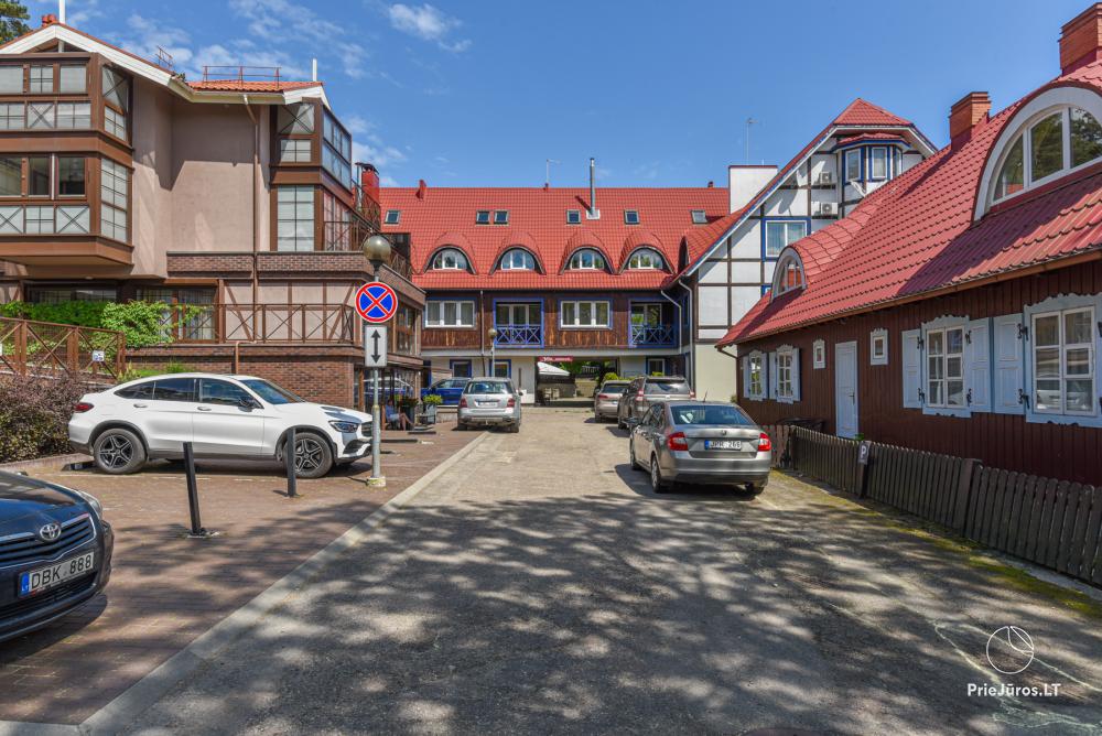 Zwei Zimmer neue Wohnung im Zentrum von Nida