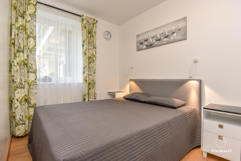 Zwei Zimmer neue Wohnung im Zentrum von Nida