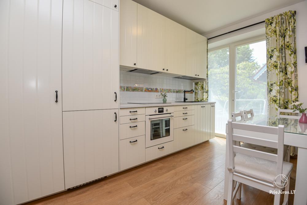 Zwei Zimmer neue Wohnung im Zentrum von Nida